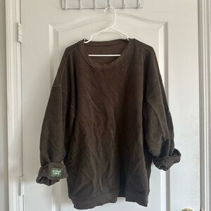 Daily Drills reversible oversized crew neck in XS/S